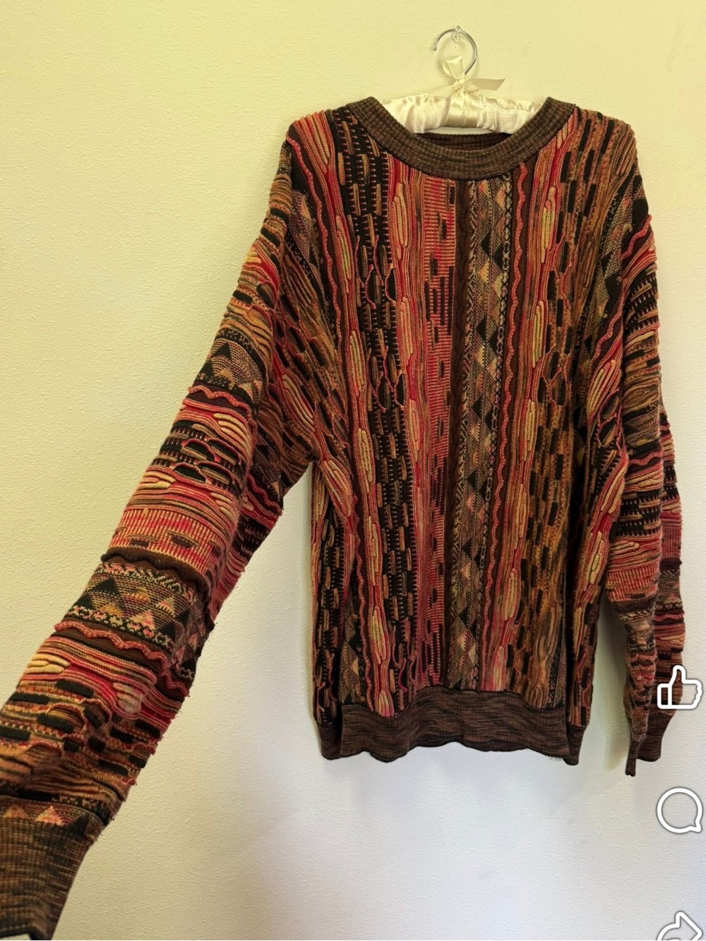 Vintage 1990s coogi style sweater